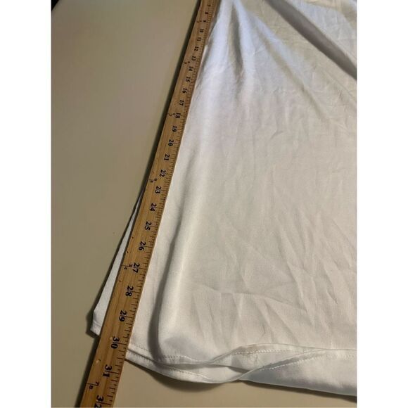 Altard State Womens White Extra Wide Leg Jumpsuit Waist Tie Half Lining Sz Small - Picture 14 of 15